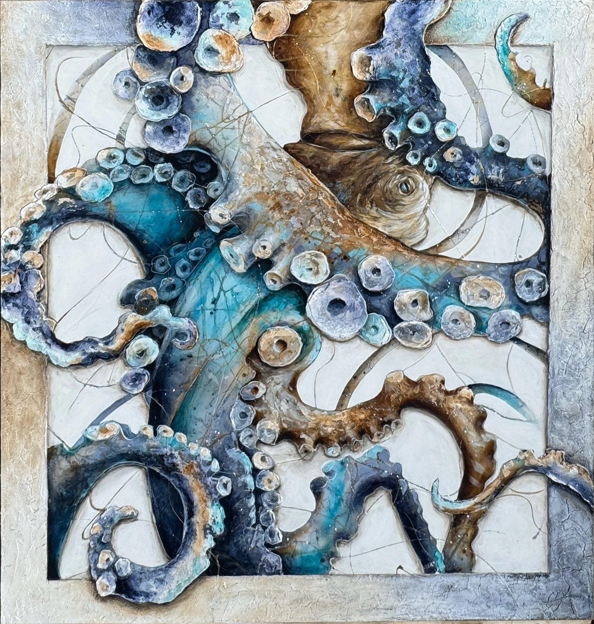 Five Commissions Delivered To Naples Collectors — Christine Adele Arts